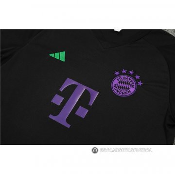 Chandal del Bayern Munich Manga Corta 23-24 Negro - Pantalon Corto