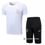 Chandal del Corinthians Manga Corta 23-24 Blanco - Pantalon Corto