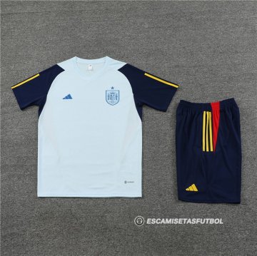 Chandal del Espana Manga Corta 2023-24 Azul - Pantalon Corto