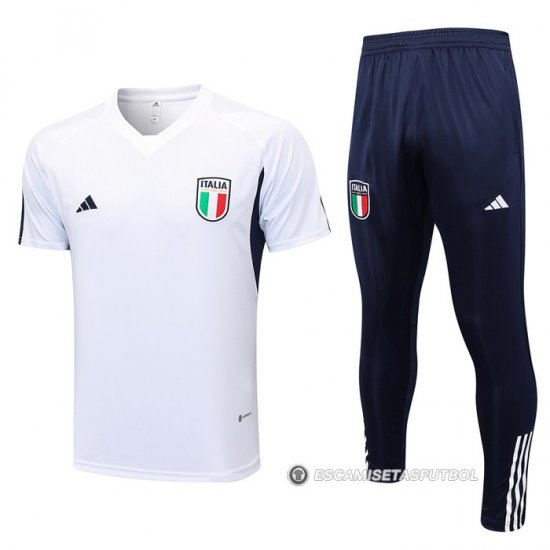 Chandal del Italia Manga Corta 23-24 Blanco - Haga un click en la imagen para cerrar