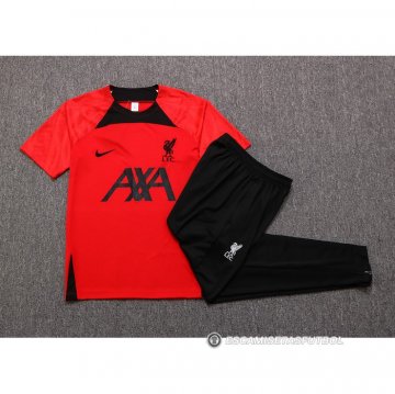 Chandal del Liverpool Manga Corta 2022-23 Rojo