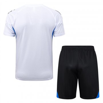 Chandal del Manchester United Manga Corta 25-26 Blanco - Pantalon Corto