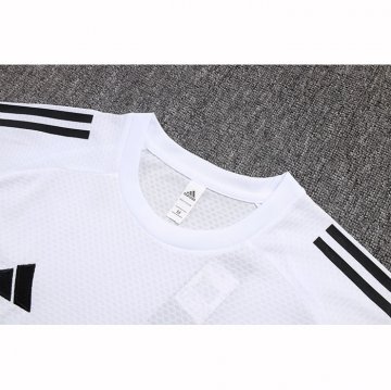 Chandal del Manchester United Manga Corta 25-26 Blanco - Pantalon Corto