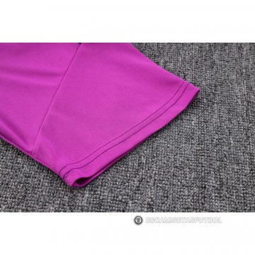 Chandal del Real Madrid Manga Corta 2022-2023 Purpura - Pantalon Corto
