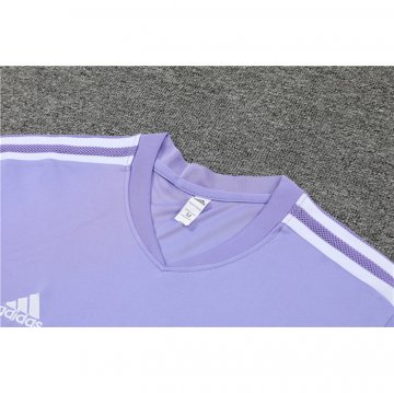 Chandal del Real Madrid Manga Corta 2022-23 Purpura - Pantalon Corto