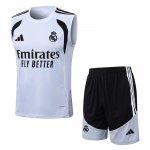 Chandal del Real Madrid Sin Mangas 25-26 Blanco