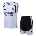 Chandal del Real Madrid Sin Mangas 25-26 Blanco