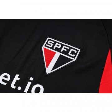Chandal del Sao Paulo Manga Corta 23-24 Negro