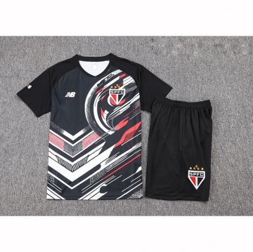 Chandal del Sao Paulo Manga Corta 25-26 Negro - Pantalon Corto
