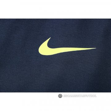 Chaqueta con Capucha del Barcelona 22-23 Azul