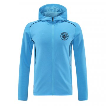 Chaqueta con Capucha del Manchester City 2024-25 Azul