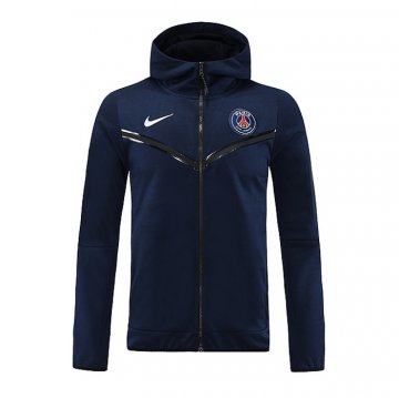 Chaqueta con Capucha del Paris Saint-Germain 2022-23 Azul
