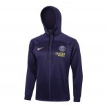 Chaqueta con Capucha del Paris Saint-Germain 23-24 Purpura