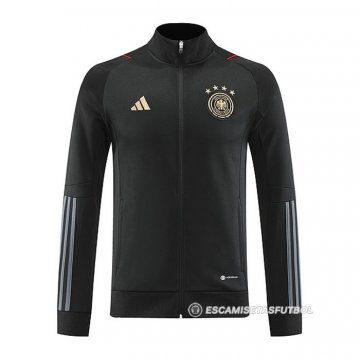 Chaqueta del Alemania 22-23 Negro