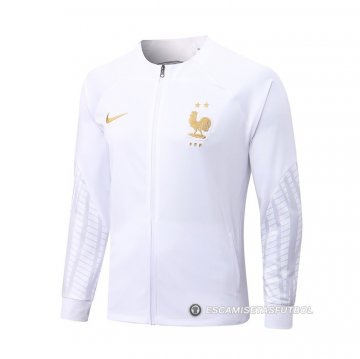 Chaqueta del Francia 22-23 Blanco