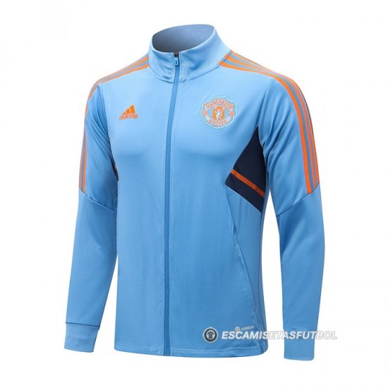 Chaqueta del Manchester United 22-23 Azul - Haga un click en la imagen para cerrar
