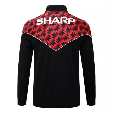Chaqueta del Manchester United 25-26 Negro Rojo
