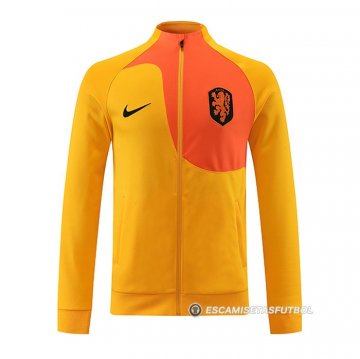 Chaqueta del Paises Bajos 22-23 Naranja