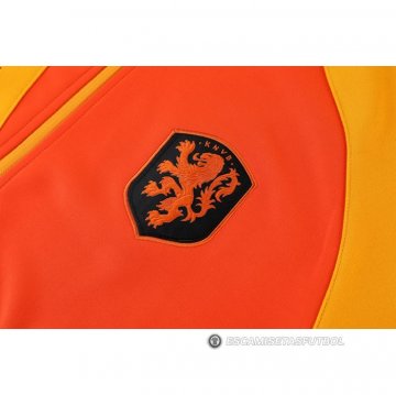 Chaqueta del Paises Bajos 22-23 Naranja