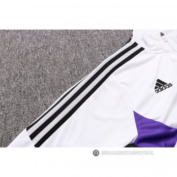 Chaqueta del Real Madrid 22-23 Blanco y Purpura