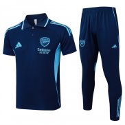 Conjunto Polo del Arsenal 2025-26 Azul
