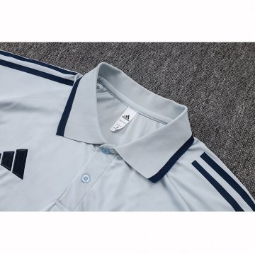 Conjunto Polo del Arsenal 25-26 Gris