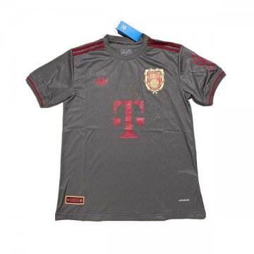 Tailandia Camiseta Bayern Munich 125 Aniversario 2024 Negro Rojo