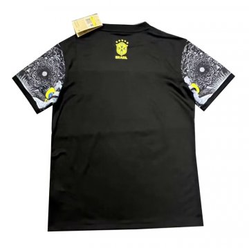 Tailandia Camiseta Brasil Jesus 2024-25 Negro