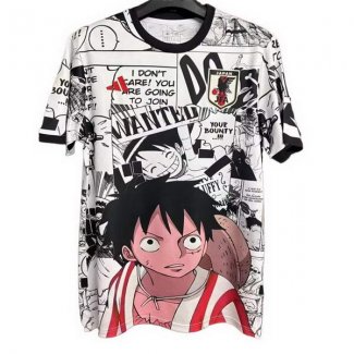 Tailandia Camiseta Japon Cartoon 25-26 Blanco