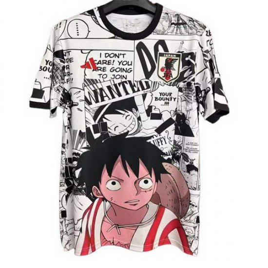 Tailandia Camiseta Japon Cartoon 2025-26 Blanco - Haga un click en la imagen para cerrar