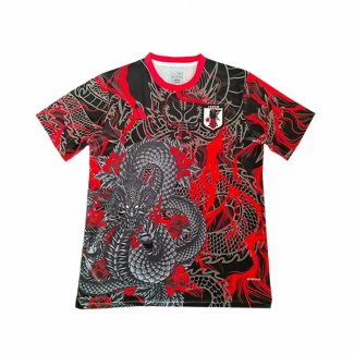 Tailandia Camiseta Japon Dragon 25-26 Negro Rojo