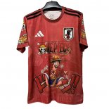 Tailandia Camiseta Japon ONE PIECE 25-26 Rojo