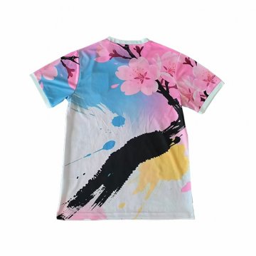 Tailandia Camiseta Japon Special 25-26 Azul Rosa