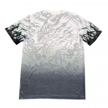 Tailandia Camiseta Real Madrid Dragon 24-25 Blanco Gris