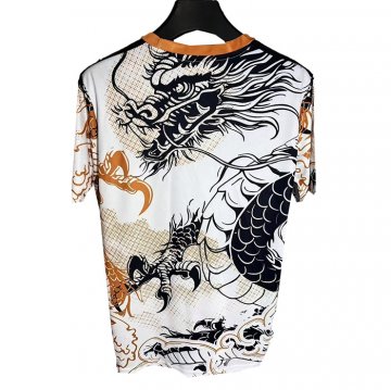 Tailandia Camiseta Real Madrid Dragon 25-26 Blanco Negro
