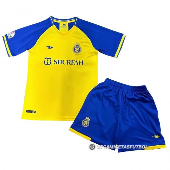 Camiseta Al Nassr 1ª Nino 22-23 - Haga un click en la imagen para cerrar