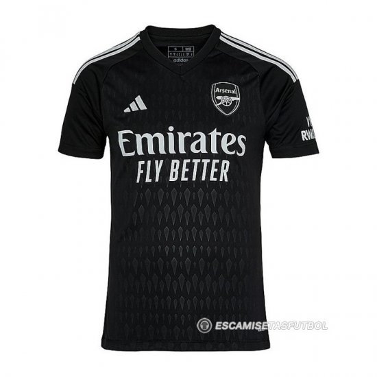 Camiseta Arsenal Portero 23-24 Negro - Haga un click en la imagen para cerrar