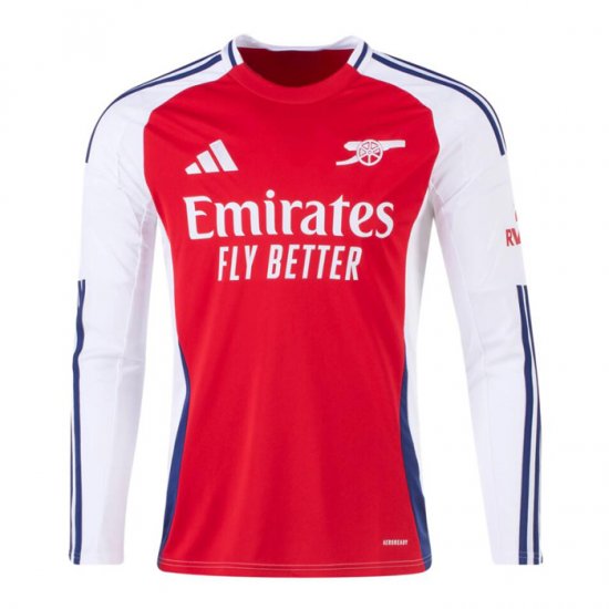 Camiseta Arsenal 1ª Manga Larga 24-25 - Haga un click en la imagen para cerrar