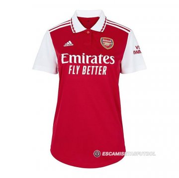 Camiseta Arsenal 1ª Mujer 22-23