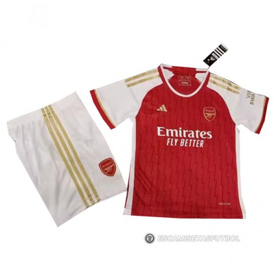 Camiseta Arsenal 1ª Nino 23-24 - Haga un click en la imagen para cerrar