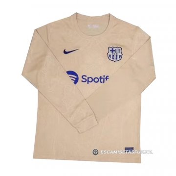 Camiseta Barcelona 2ª Manga Larga 22-23