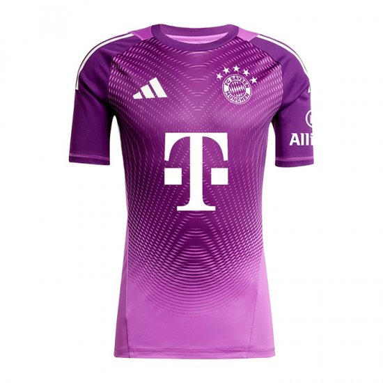 Camiseta Bayern Munich Portero 25-26 Purpura - Haga un click en la imagen para cerrar