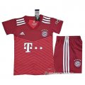 Camiseta Bayern Munich Primera Nino 21-22