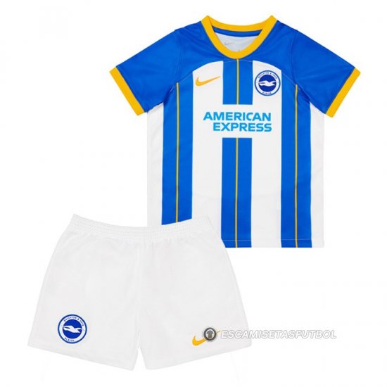 Camiseta Brighton & Hove Albion 1ª Nino 22-23 - Haga un click en la imagen para cerrar