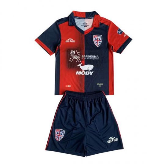 Camiseta Cagliari Calcio 1ª Nino 23-24 - Haga un click en la imagen para cerrar