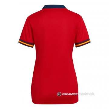 Camiseta Espana 1ª Mujer Euro 2022