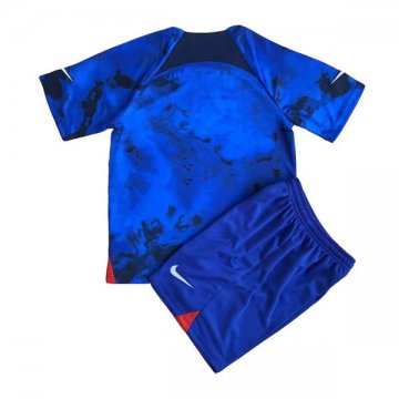 Camiseta Estados Unidos 2ª Nino 2022