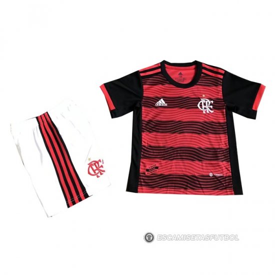 Camiseta Flamengo 1ª Nino 2022 - Haga un click en la imagen para cerrar
