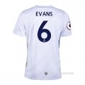 Camiseta Leicester City Jugador Evans Segunda 20-21