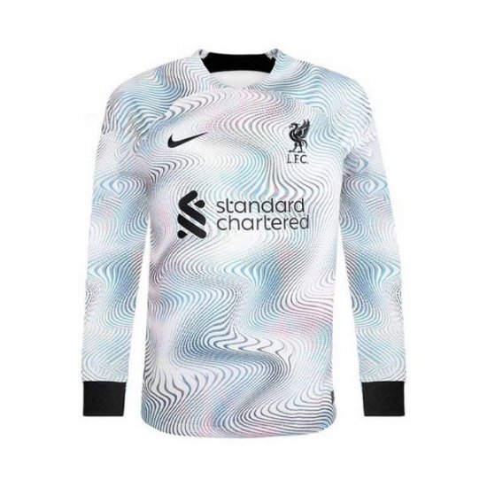 Camiseta Liverpool 2ª Manga Larga 22-23 - Haga un click en la imagen para cerrar